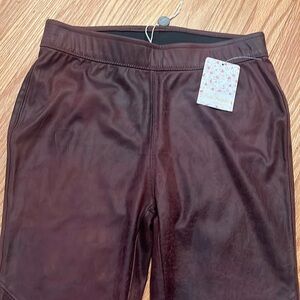 Free People Vegan Faux Suede Leggings